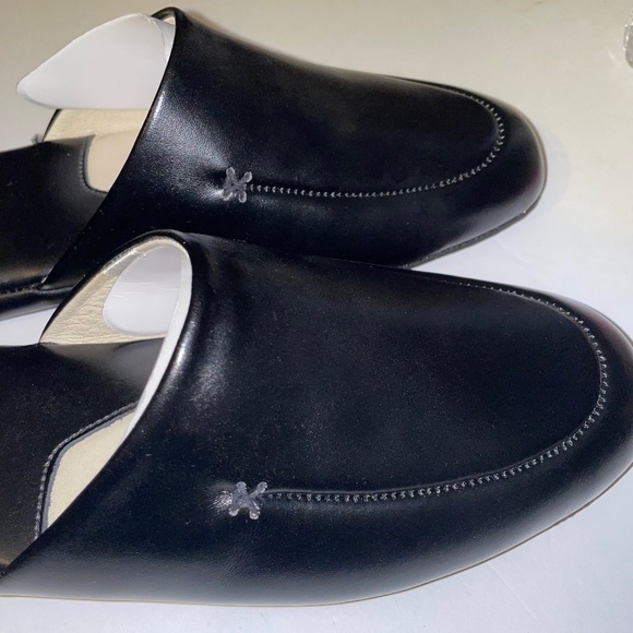 Men's Slippers L.B. Evans Leathet Black 9.5 M - Picture 3 of 7
